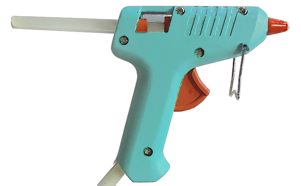 Cómo funciona una pistola de pegamento